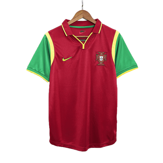 Tricouri Fotbal Vintage Portugalia Acasă 1999
