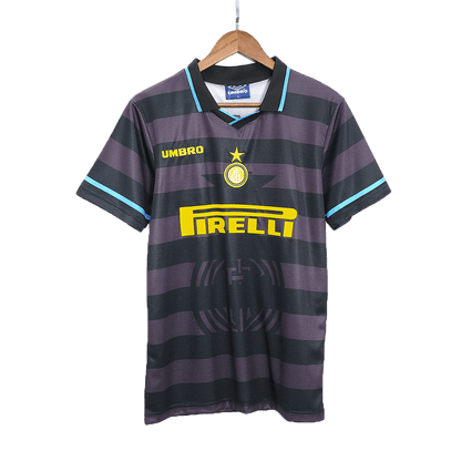 Tricouri Fotbal Vintage Inter Milano Deplasare 1997/98