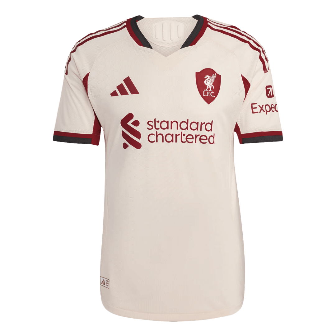 Tricouri Fotbal Liverpool GAKPO #18 Deplasare 2025/26 Authentic