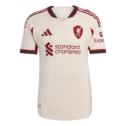 Tricouri Fotbal Liverpool GAKPO #18 Deplasare 2025/26 Authentic