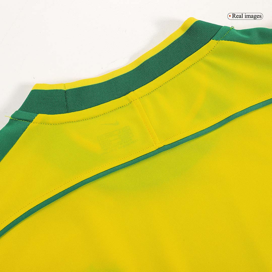Tricouri Fotbal Vintage Brazilia CAFU #2 Acasă 1998