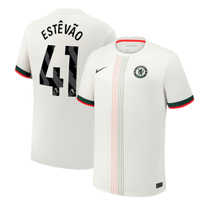 Tricouri Fotbal Chelsea ESTÊVÃO #41 Deplasare 2025/26