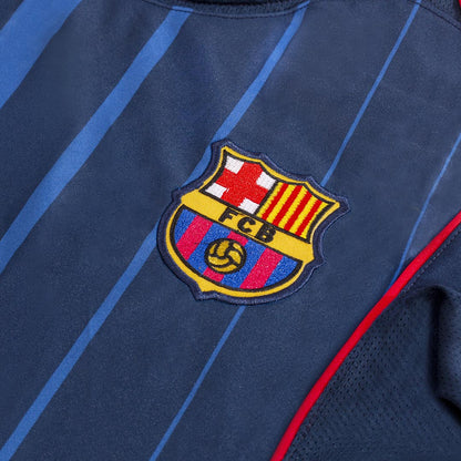 Tricouri Fotbal Vintage Barcelona MESSI #30 Deplasare 2004/05