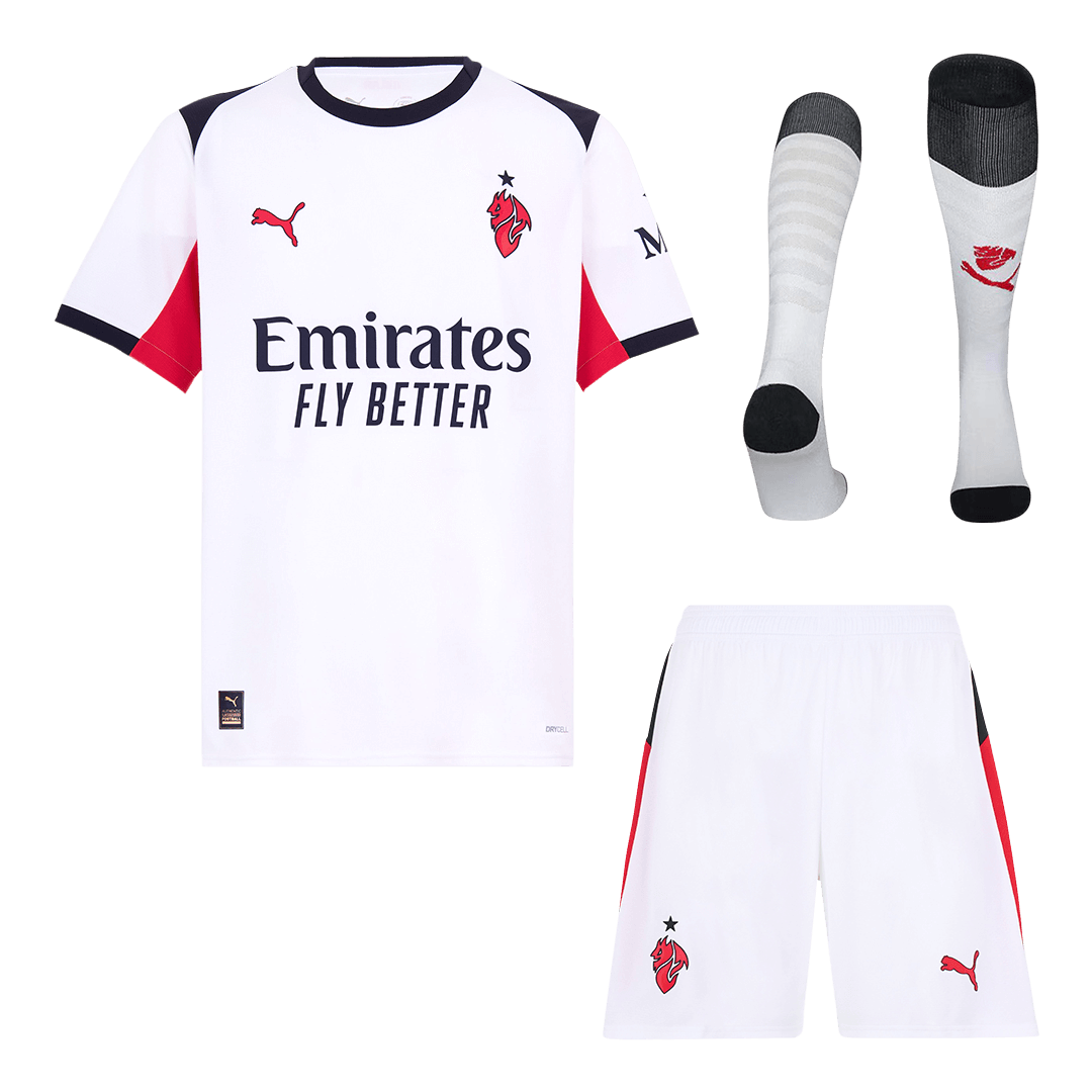 Set Tricouri Fotbal AC Milan Deplasare 2025/26