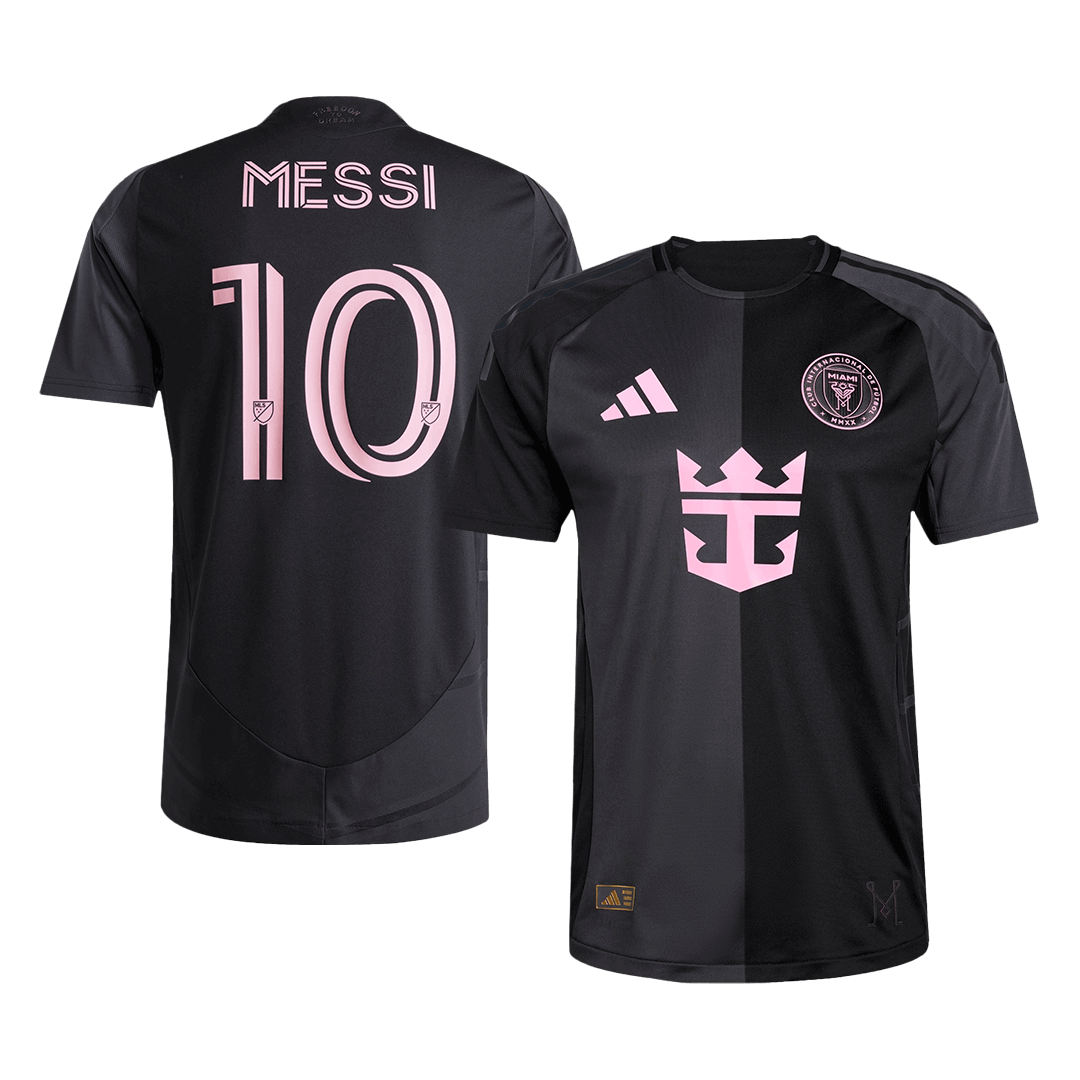 Tricouri Fotbal Inter Miami CF MESSI #10 Deplasare 2025 Authentic