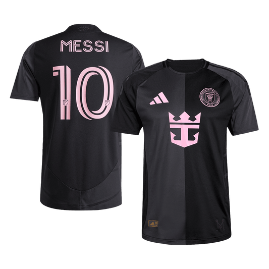 Tricouri Fotbal Inter Miami CF MESSI #10 Deplasare 2025 Authentic