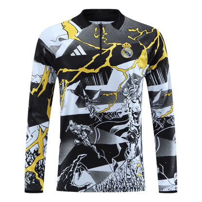 Set Bluză Real Madrid 2025/26 Pentru Copii - Black