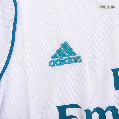 Tricouri Fotbal Vintage Real Madrid KROOS #8 Acasă 2017/18