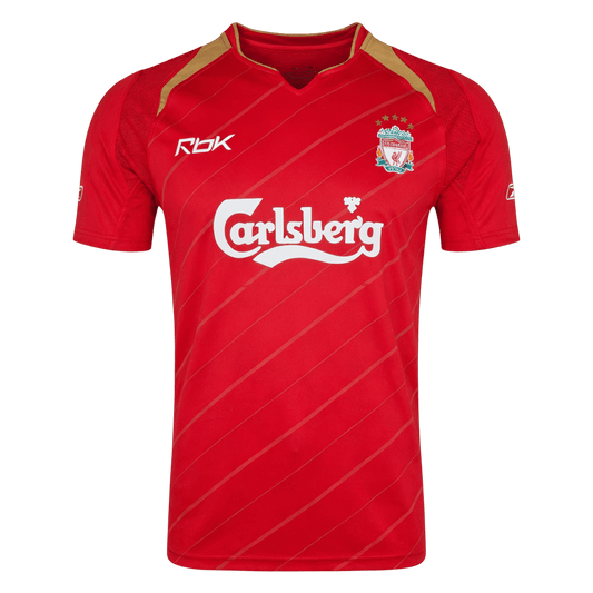 Tricouri Fotbal Vintage Liverpool Acasă 2005/06