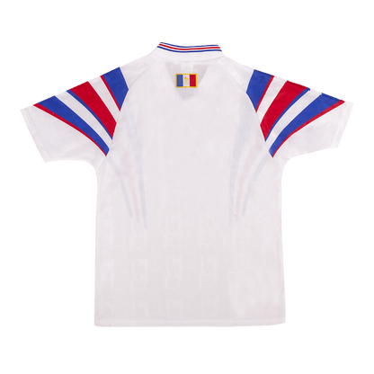 Tricouri Fotbal Vintage Franța Deplasare 1996