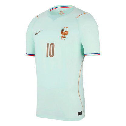 Tricouri Fotbal Franța MBAPPE #10 Deplasare Cupa Mondială 2026