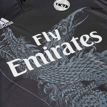 Tricouri Fotbal Vintage Real Madrid BENZEMA #9 Treilea 2014/15
