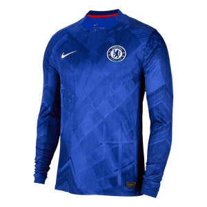 Tricouri Fotbal Chelsea Acasă 2025/26 Mânecă Lungă (mărime mare)