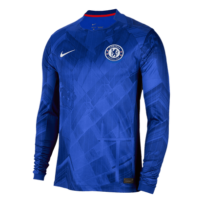 Tricouri Fotbal Chelsea Acasă 2025/26 Mânecă Lungă (mărime mare)