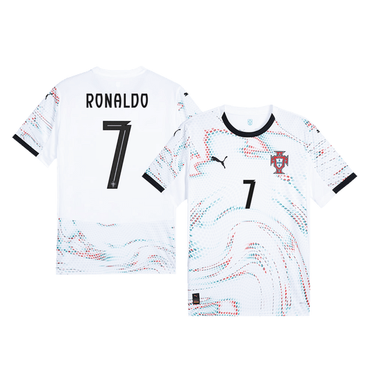 Tricouri Fotbal Portugalia RONALDO #7 Deplasare 2025
