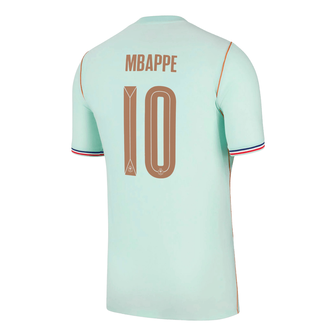 Tricouri Fotbal Franța MBAPPE #10 Deplasare Cupa Mondială 2026
