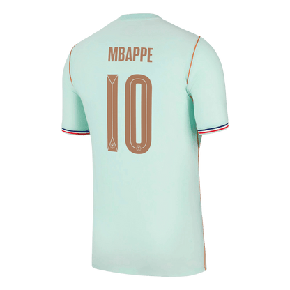 Tricouri Fotbal Franța MBAPPE #10 Deplasare Cupa Mondială 2026