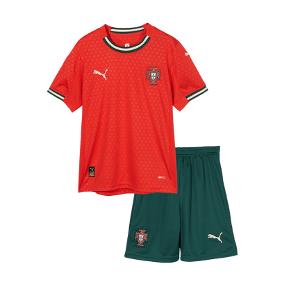 Set Tricouri Fotbal Portugalia Acasă 2025 Pentru Copii
