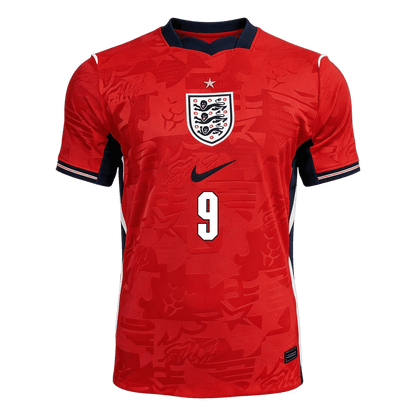Tricouri Fotbal Anglia KANE #9 Deplasare Cupa Mondială 2026 Authentic