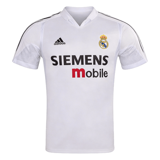 Tricouri Fotbal Vintage Real Madrid Acasă 2004/05