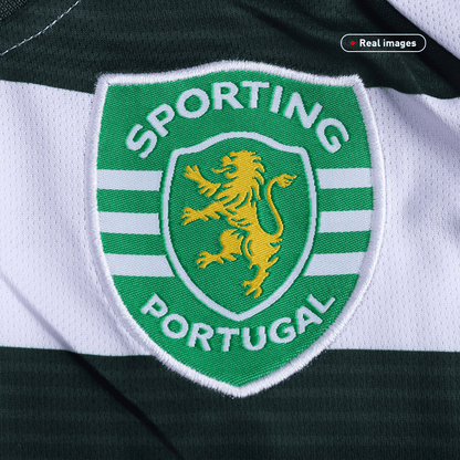 Tricouri Fotbal Vintage Sporting CP Acasă 2001/3