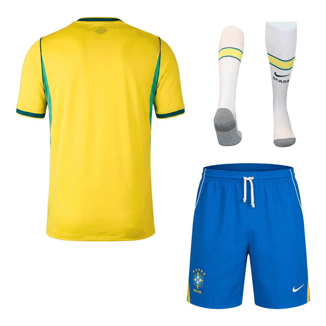 Set Tricouri Fotbal Brazilia Acasă Cupa Mondială 2026 - Premium