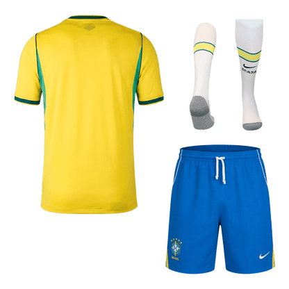 Set Tricouri Fotbal Brazilia Acasă Cupa Mondială 2026 - Premium