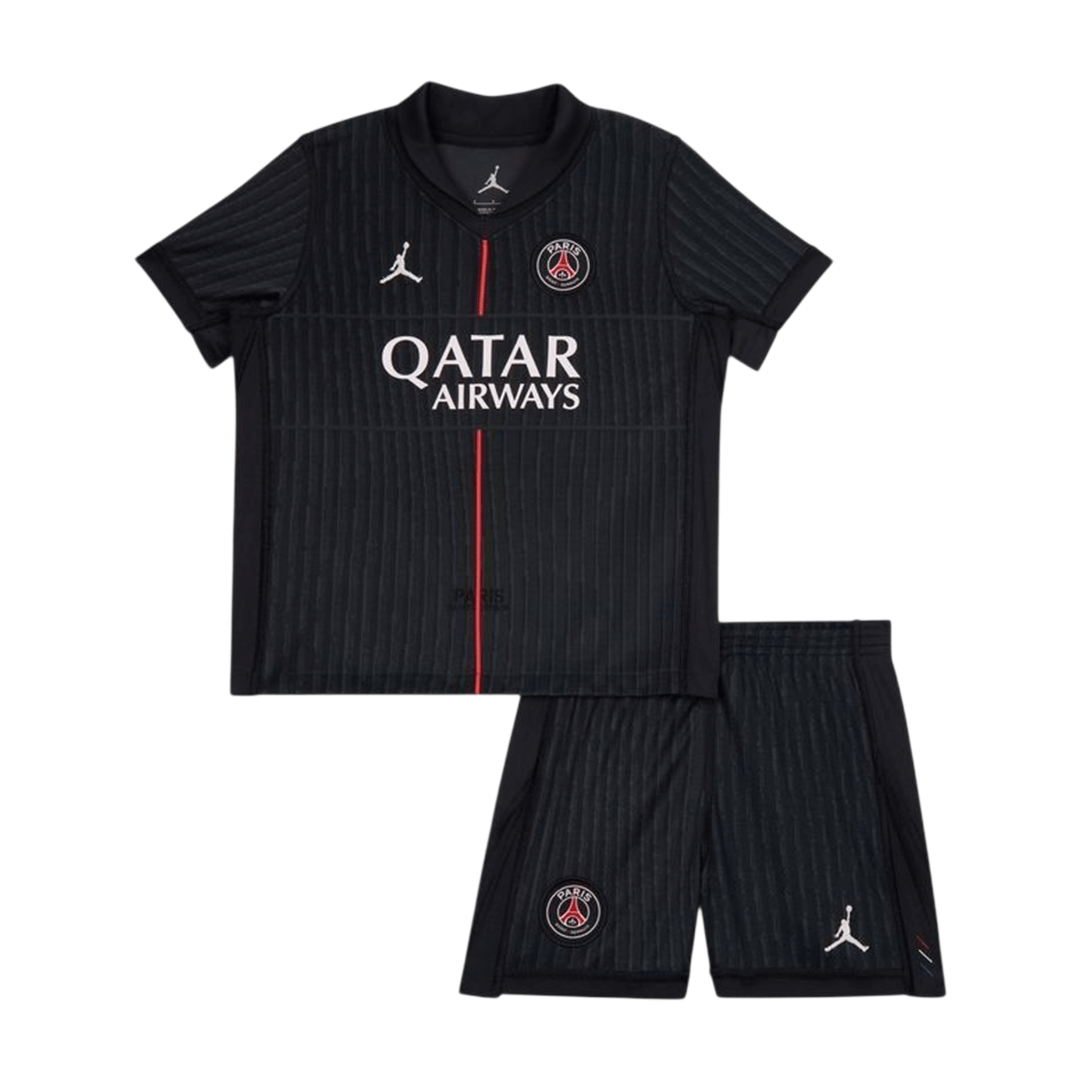 Set Tricouri Fotbal PSG Al Patrulea 2025/26 Pentru Copii