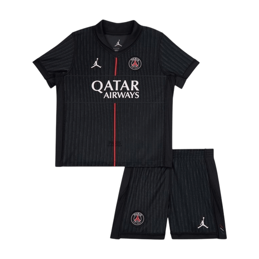 Set Tricouri Fotbal PSG Al Patrulea 2025/26 Pentru Copii