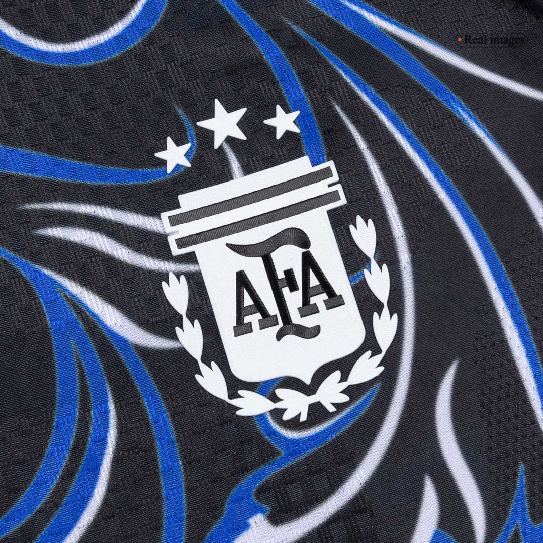 Tricouri Fotbal Argentina DE PAUL #7 Deplasare Cupa Mondială 2026 Authentic