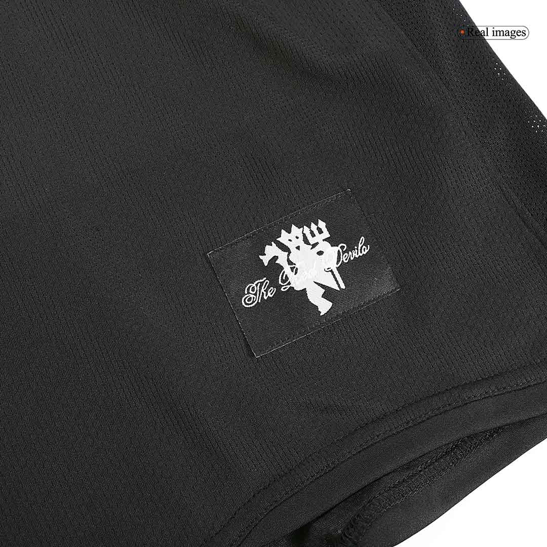 Tricouri Fotbal Vintage Manchester United SCHOLES #18 Deplasare 2007/08 Mânecă Lungă