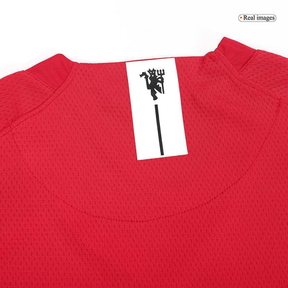 Tricouri Fotbal Vintage Manchester United RONALDO #7 Acasă 2007/08 - UCL Final