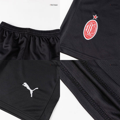 Set Tricouri Fotbal AC Milan Acasă 2025/26 Pentru Copii