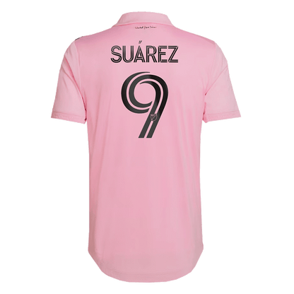 Tricouri Fotbal Inter Miami CF SUÁREZ #9 Acasă 2022 Authentic