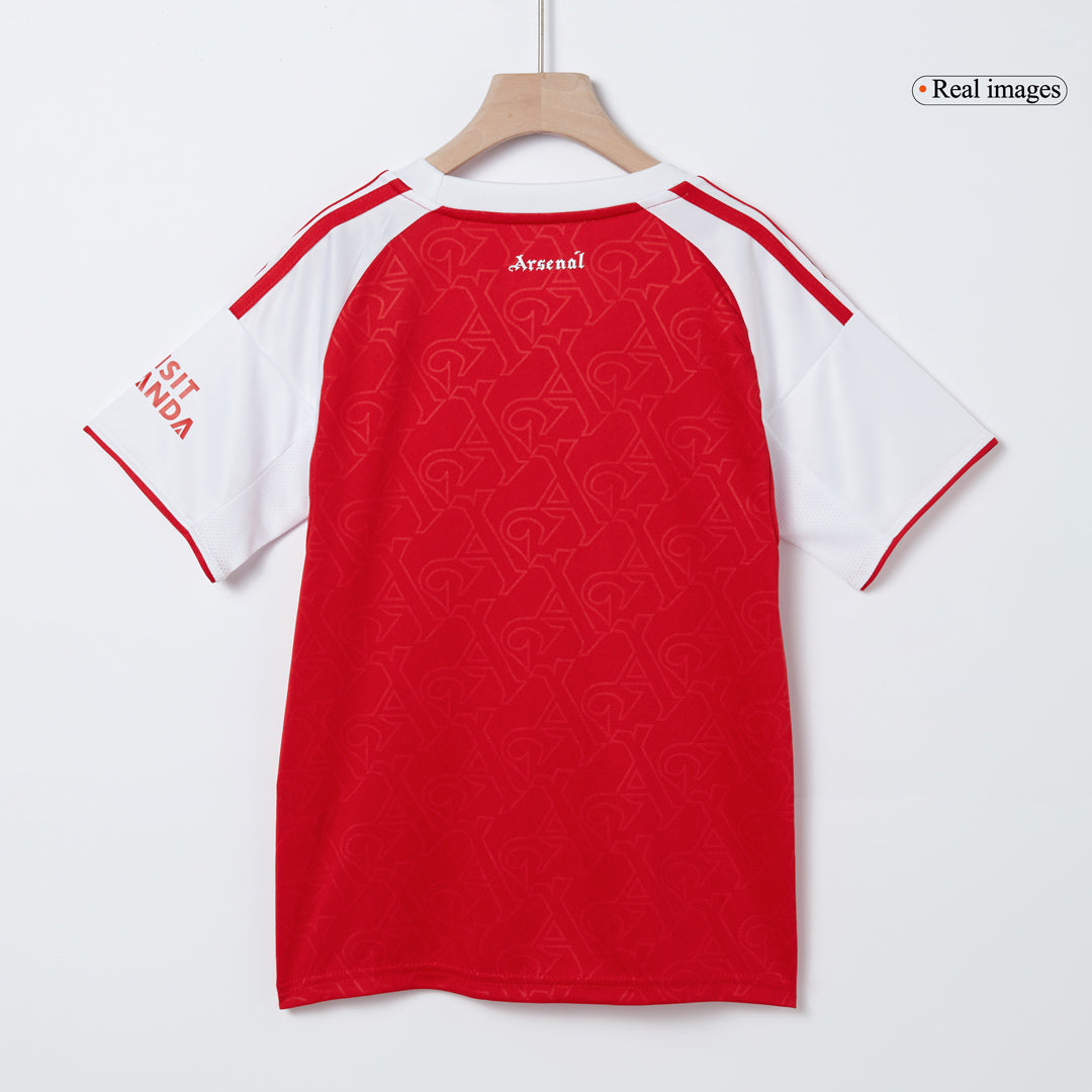 Set Tricouri Fotbal Arsenal Acasă 2025/26 Pentru Copii