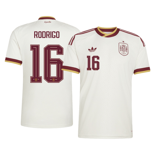 Tricouri Fotbal Spania RODRIGO #16 Deplasare Cupa Mondială 2026