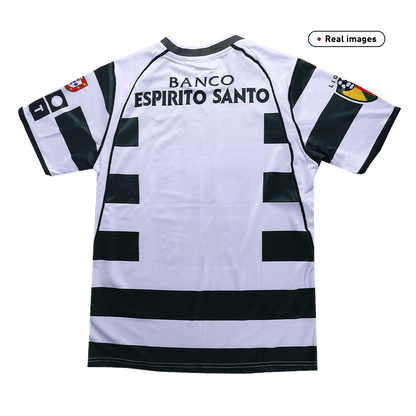 Tricouri Fotbal Vintage Sporting CP Acasă 2001/3