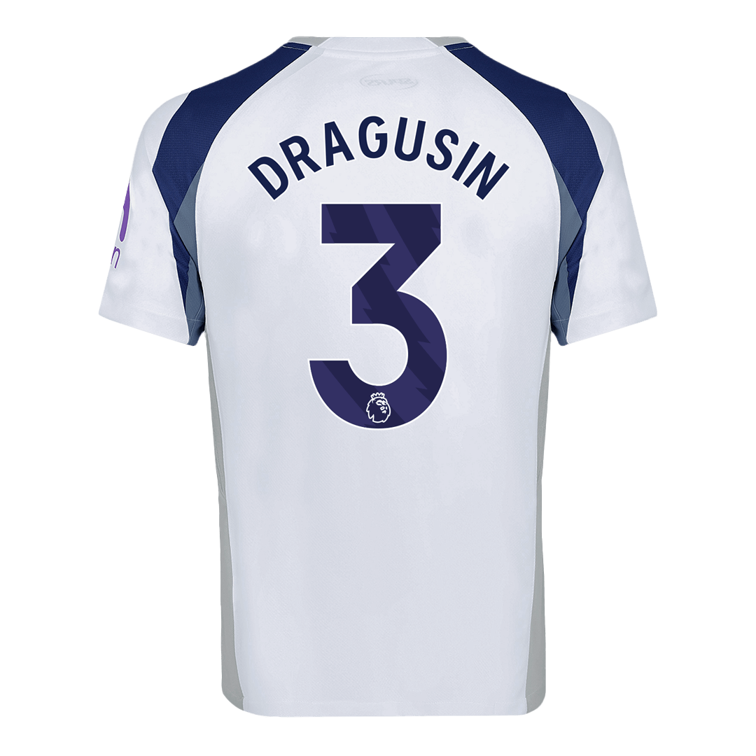 Tricouri Fotbal Tottenham Hotspur DRAGUSIN 3 Acasă 2025/26 - TricouriFotbaliști Shop