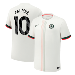 Tricouri Fotbal Chelsea PALMER #10 Deplasare 2025/26 (mărime mare)