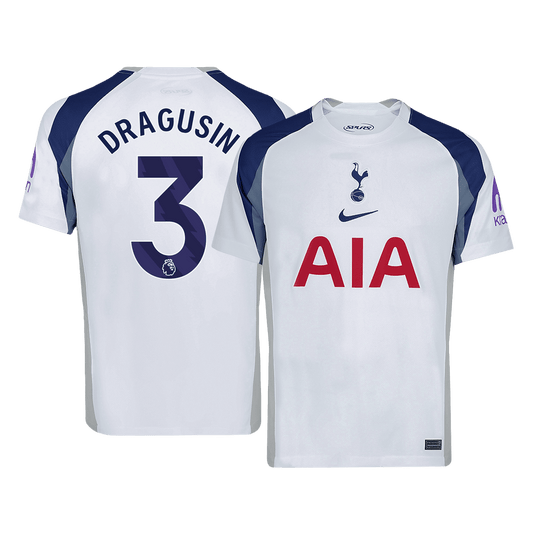 Tricouri Fotbal Tottenham Hotspur DRAGUSIN 3 Acasă 2025/26 - TricouriFotbaliști Shop