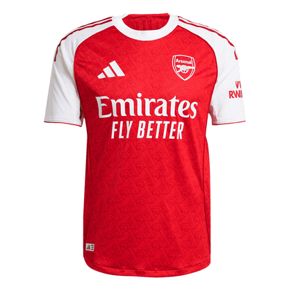 Tricouri Fotbal Arsenal ØDEGAARD #8 Acasă 2025/26 Authentic
