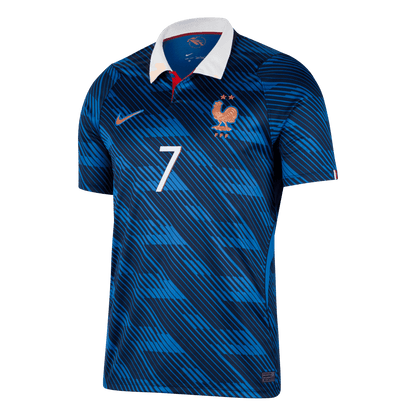Tricouri Fotbal Franța DEMBÉLÉ #7 Acasă Cupa Mondială 2026