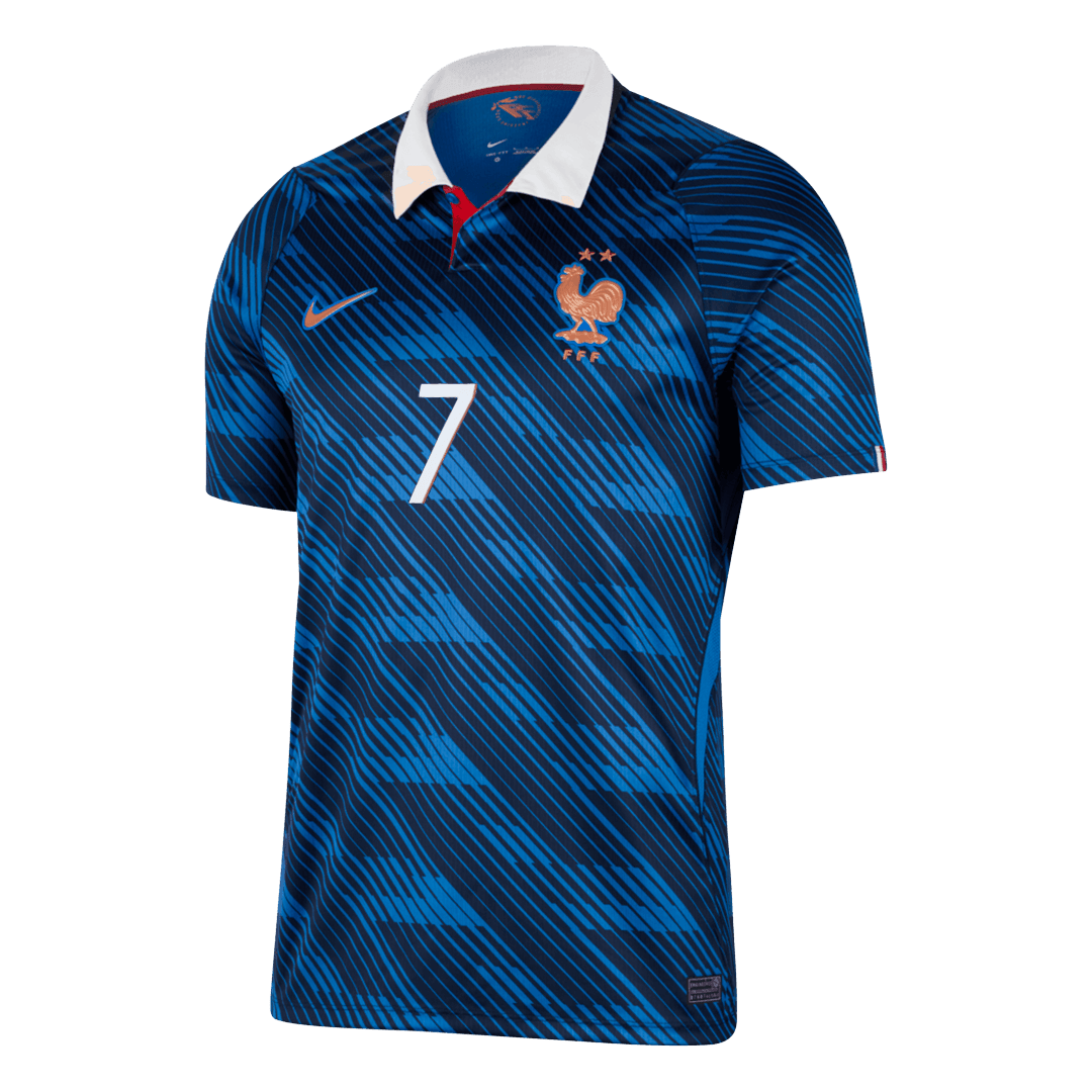 Tricouri Fotbal Franța DEMBELE #7 Acasă Cupa Mondială 2026