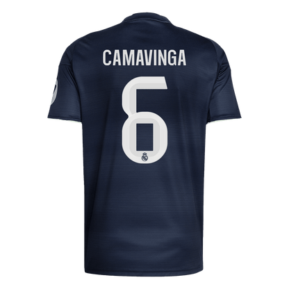 Tricouri Fotbal Real Madrid CAMAVINGA #6 Deplasare 2025/26 - Premium