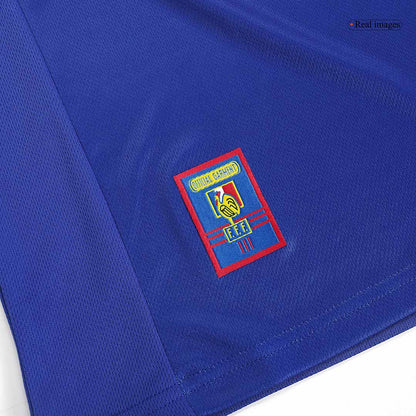 Tricouri Fotbal Vintage Franța ZIDANE #10 Acasă 1998