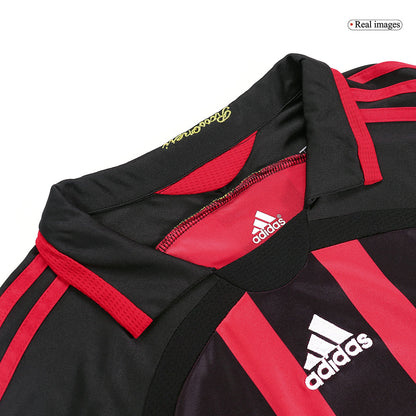 Tricouri Fotbal Vintage AC Milan KAKA' #22 Acasă 2006/07 Mânecă Lungă