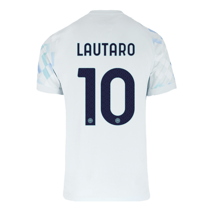 Tricouri Fotbal Inter Milano LAUTARO #10 Deplasare 2025/26