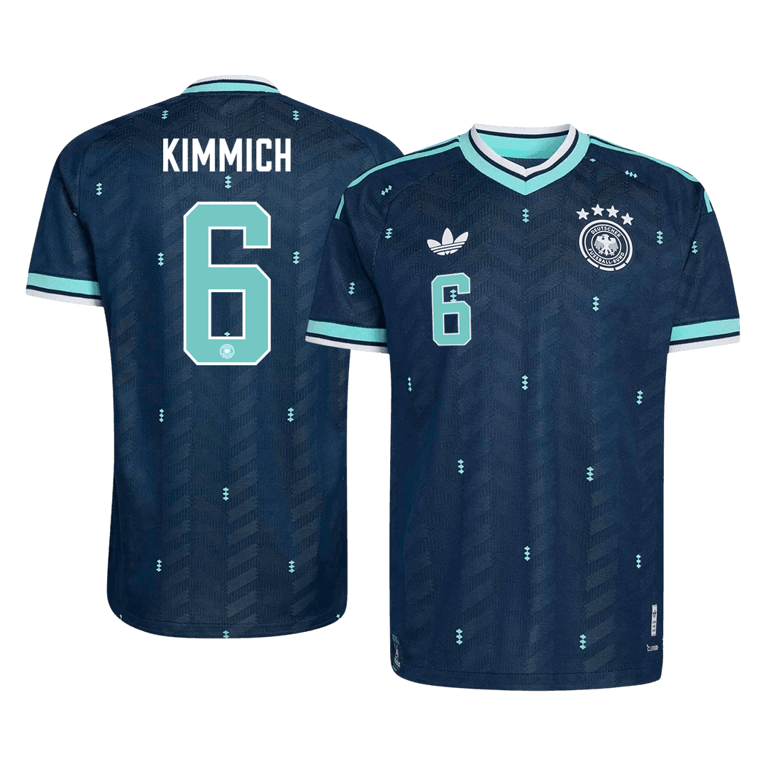 Tricouri Fotbal Germania KIMMIC #6 Deplasare Cupa Mondială 2026 Authentic