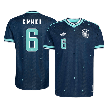 Tricouri Fotbal Germania KIMMIC #6 Deplasare Cupa Mondială 2026 Authentic