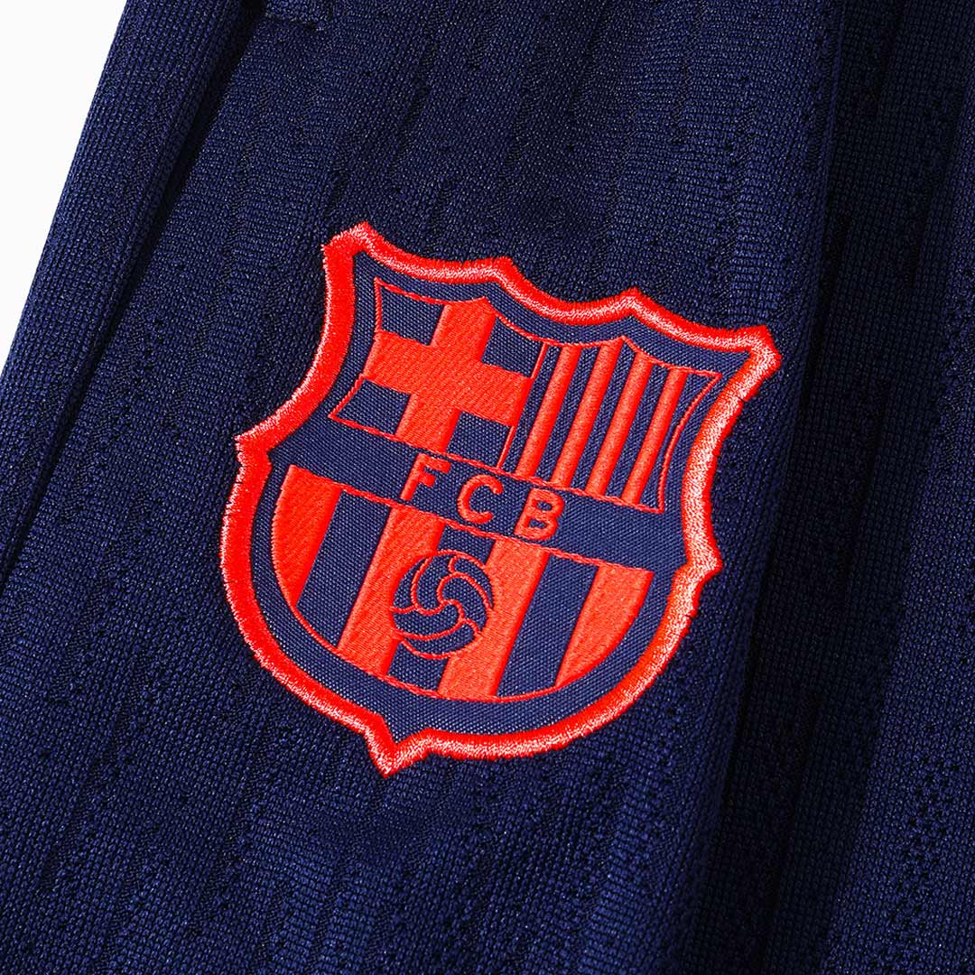 Set Bluză Barcelona 2025/26 Pentru Copii - Black&Orange